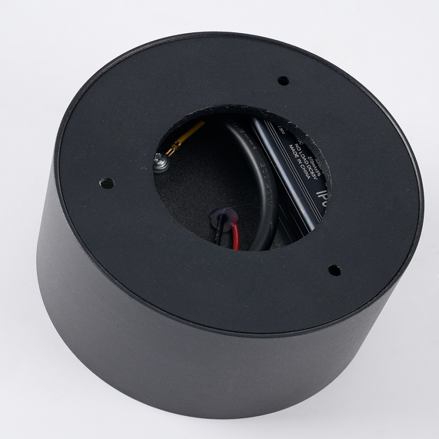 Brilagi - LED-Badezimmer-Deckenleuchte FORIS LED/20W/230V Ø 15 cm schwarz IP44