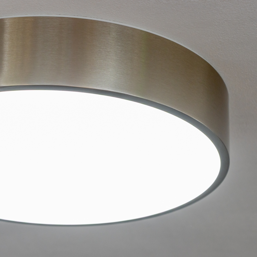 Brilagi - LED Badezimmer-Deckenleuchte POOL LED/24W/230V 3000/4000/5500K Ø 30 cm IP54 mattchrom