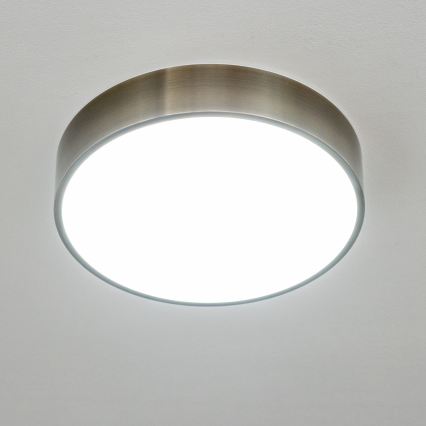 Brilagi - POOL LED-Deckenleuchte für Badezimmer, 24W/230V, 3000/4000/5500K, Ø 30 cm, IP54, Messing