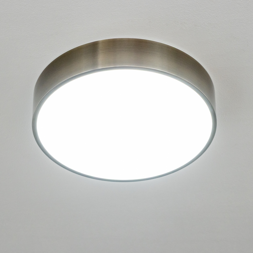 Brilagi - POOL LED-Deckenleuchte für Badezimmer, 24W/230V, 3000/4000/5500K, Ø 30 cm, IP54, Messing