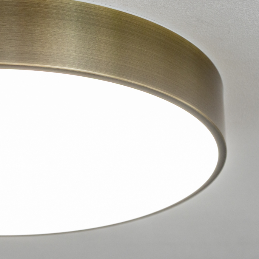 Brilagi - LED Badezimmer-Deckenleuchte POOL LED/36W/230V 3000/4000/5500K Ø 40 cm IP54 Messing