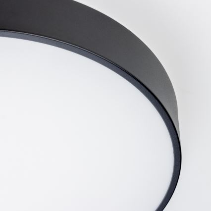 Brilagi - POOL LED Deckenleuchte für Badezimmer, 36W/230V, 3000/4000/5500K, Ø 40 cm, IP54, schwarz