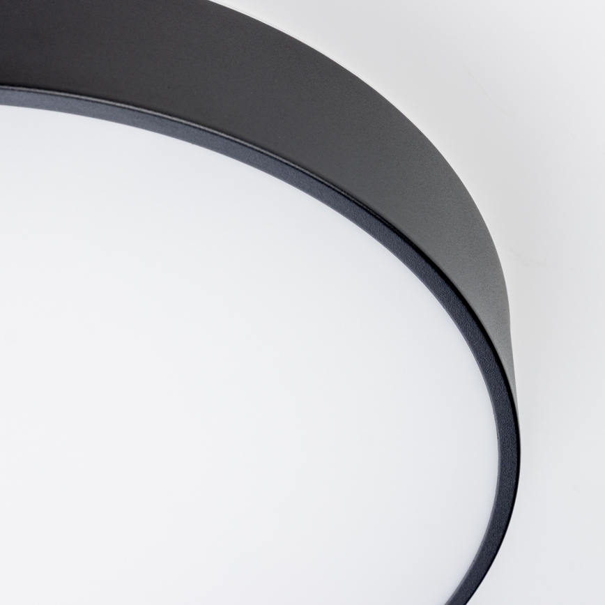 Brilagi - POOL LED Deckenleuchte für Badezimmer, 36W/230V, 3000/4000/5500K, Ø 40 cm, IP54, schwarz