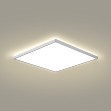 Brilagi - LED-Badezimmer-Deckenleuchte ULTRA SLIM LED/24W/230V 42x42 cm silber IP54