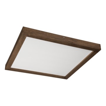 Brilagi - LED Badezimmer-Deckenleuchte WOODY FRAME LED/40W/230V 60x60 cm IP44 Eiche/Nussbaum