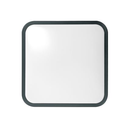 Brilagi - LED-Badezimmer-Deckenleuchte ZENNA LED/18W/230V 28,5x28,5 cm IP44 anthrazit