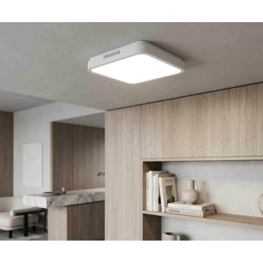 BRILAGI - LED Badezimmer-Deckenleuchte ZENNA LED/24W/230V 34,5x34,5 cm IP44 weiß