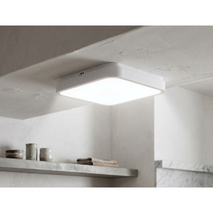 BRILAGI - LED Badezimmer-Deckenleuchte ZENNA LED/24W/230V 34,5x34,5 cm IP44 weiß