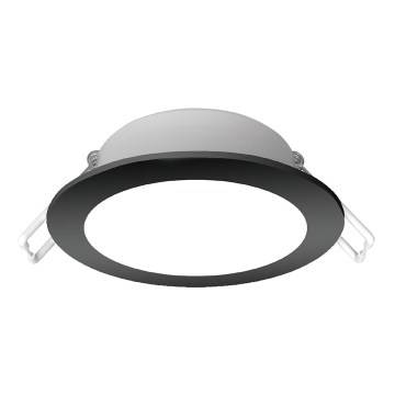 Brilagi - LED-Badezimmer-Einbauleuchte LED/24W/230V 3000K schwarz IP65