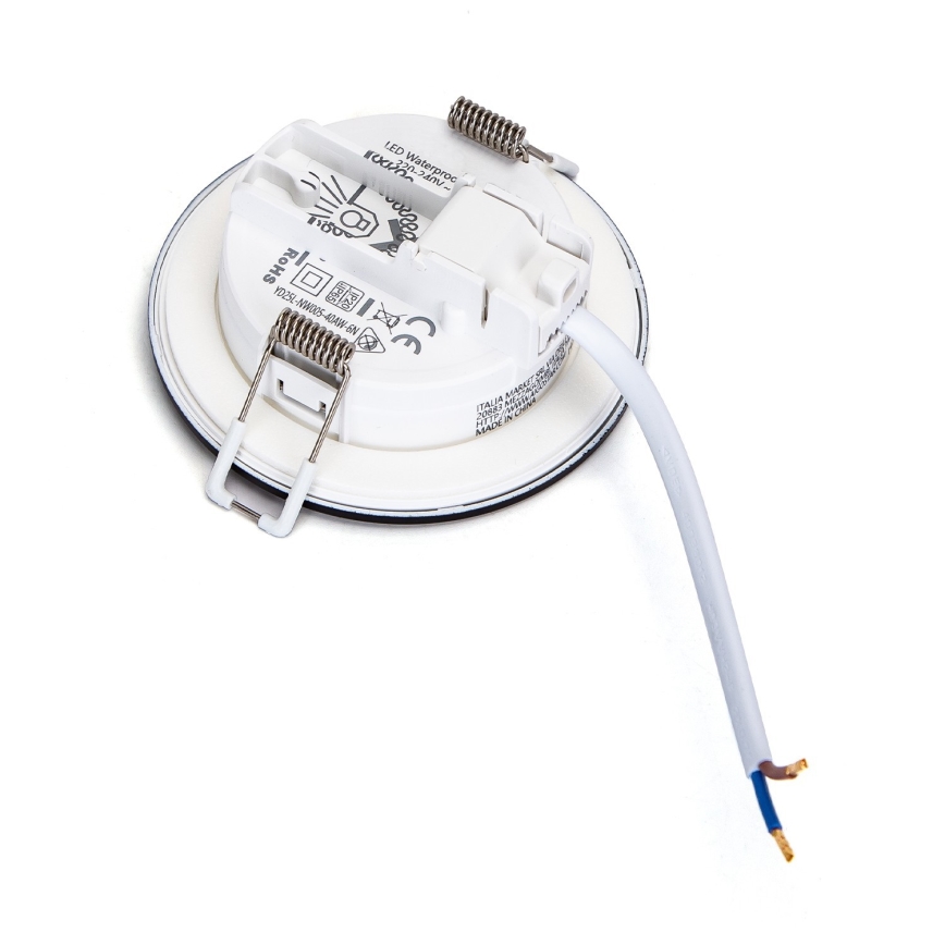 Brilagi - LED-Badezimmer-Einbauleuchte LED/24W/230V 3000K schwarz IP65