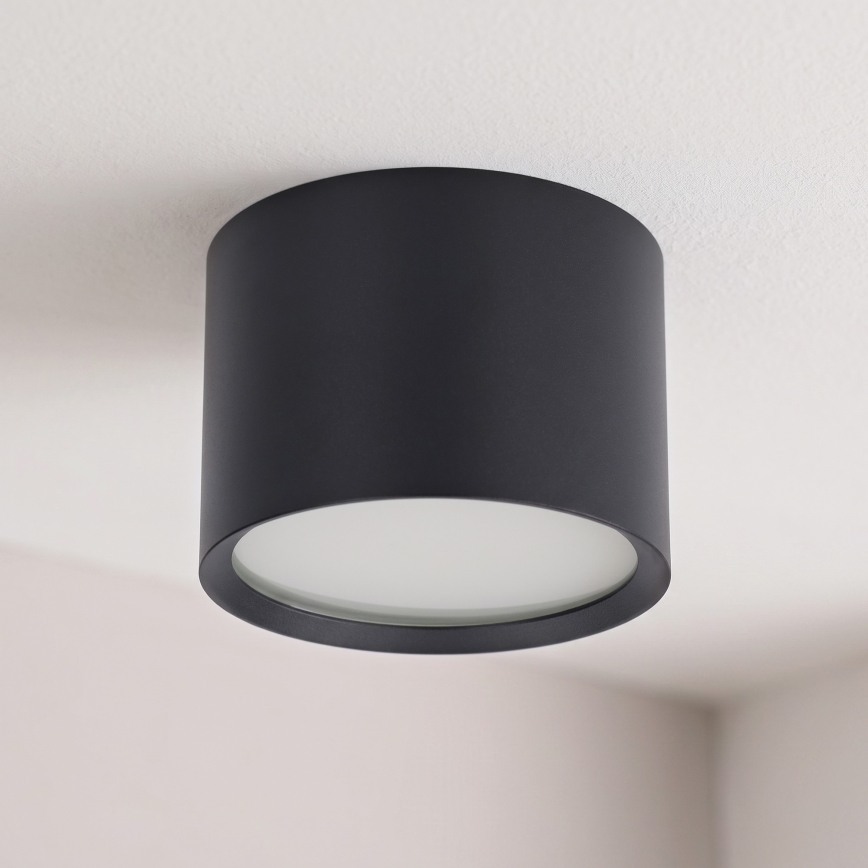 BRILAGI - LED Badezimmer-Spot SMOOTH 1xGX53/15W/230V 60x82 mm schwarz IP54