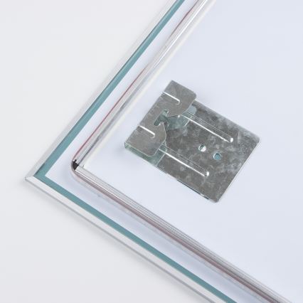 Brilagi - LED-Badezimmerspiegel DESIO LED/24W/230V 60x60 cm silber IP44 CRI 90 dimmbar + CCT