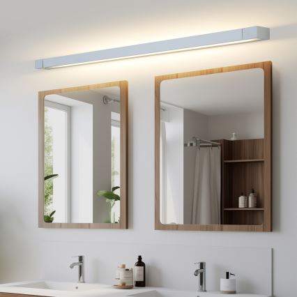 Brilagi - LED-Spiegelleuchte für das Badezimmer AQUA LINE LED/36W/230V 120 cm IP44 mattchrom CRI 90