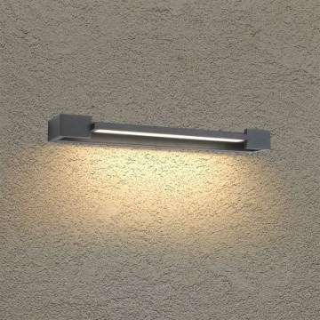Brilagi - LED-Badezimmer-Spiegelleuchte AQUA LINE LED/12W/230V 45 cm IP44 anthrazit CRI 90