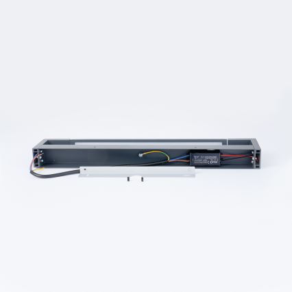 Brilagi - LED-Badezimmer-Spiegelleuchte AQUA LINE LED/12W/230V 45 cm IP44 anthrazit CRI 90