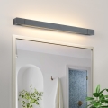 Brilagi - LED-Badezimmer-Spiegelleuchte AQUA LINE LED/18W/230V 60 cm IP44 Anthrazit CRI 90