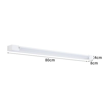 BRILAGI - LED-Spiegelleuchte AQUA LINE LED/20W/230V 80 cm IP44 weiß CRI 90