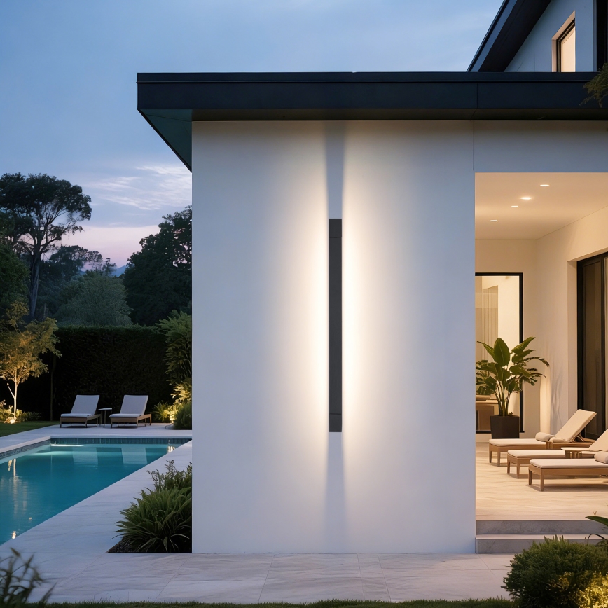 Brilagi - LED-Badezimmer-Spiegelbeleuchtung AQUA LINE LED/36W/230V 120 cm IP44 anthrazit CRI 90