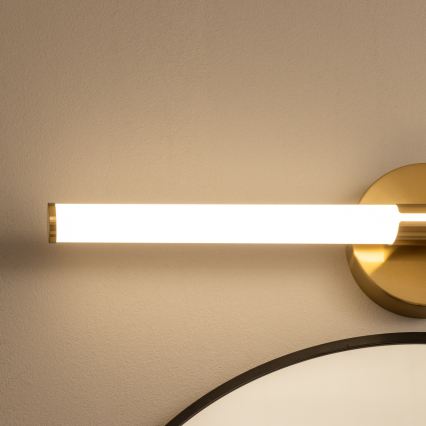 Brilagi - LED Badezimmerspiegel-Beleuchtung LARA LED/10W/230V 60 cm IP44 goldfarben