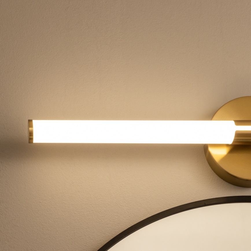 Brilagi - LED Badezimmerspiegel-Beleuchtung LARA LED/10W/230V 60 cm IP44 goldfarben