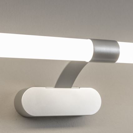 Brilagi - 2-in-1 LED-Badezimmer-Spiegelleuchte TUBEO LED/8W/230V 60 cm IP44 silberfarben