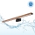 Brilagi - LED-Badezimmer-Spiegelleuchte WOODY MIRROR 3-in-1, LED/15 W/230 V, 80 cm, IP44, schwarz / Eiche-Kirsche