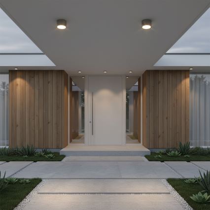 BRILAGI - LED Badezimmer-Spot SMOOTH 1xGX53/15W/230V 60x82 mm Anthrazit IP54