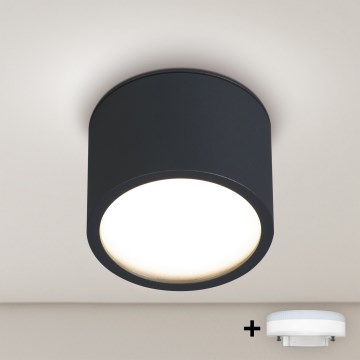 BRILAGI - LED Badezimmer-Spotleuchte SMOOTH 1xGX53/15W/230V 60x82 mm schwarz IP54
