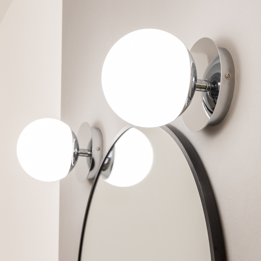 Brilagi - LED-Badezimmer-Wandleuchte BALL LED/6W/230V 3000/4000/6500K IP44 glänzender Chrom