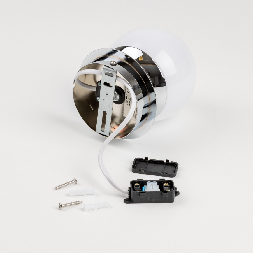 Brilagi - LED-Badezimmer-Wandleuchte BALL LED/6W/230V 3000/4000/6500K IP44 glänzender Chrom