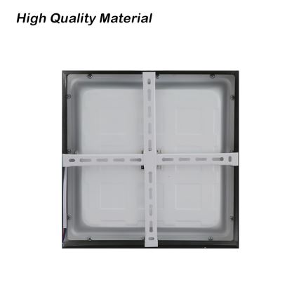 Brilagi - LED-Deckenleuchte für Badezimmer FRAME LED/24W/230V 30x30 cm 3000/4000/6000K IP44 schwarz