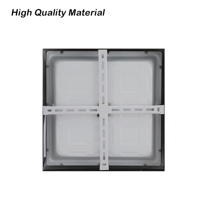 Brilagi - LED-Deckenleuchte für Badezimmer FRAME LED/24W/230V 30x30 cm 3000/4000/6000K IP44 schwarz