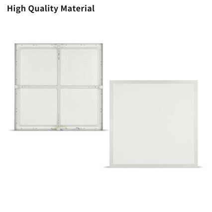 Brilagi - LED-Badezimmer-Deckenleuchte FRAME LED/50W/230V 3000/4000/6000K 60x60 cm IP44 silber