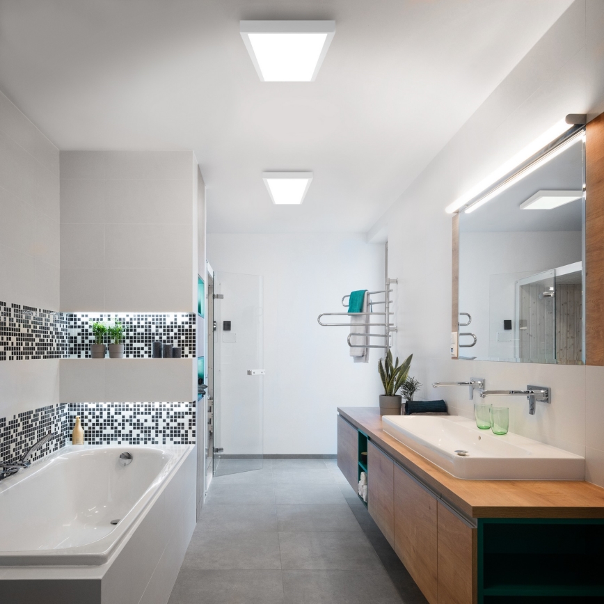 Brilagi - LED-Deckenleuchte für Badezimmer FRAME LED/50W/230V 30x120 cm 3000/4000/6000K IP44 weiß