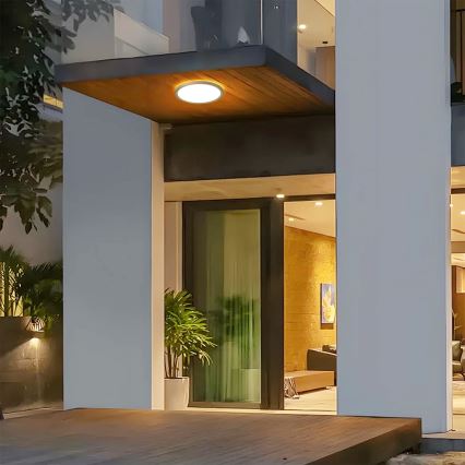 Brilagi - LED-Deckenleuchte für Badezimmer ULTRA SLIM LED/12W/230V Ø 22,5 cm goldfarben IP54