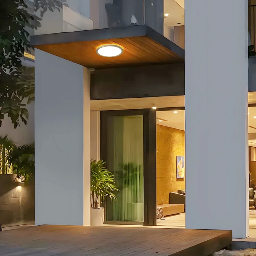 Brilagi - LED-Deckenleuchte für Badezimmer ULTRA SLIM LED/12W/230V Ø 22,5 cm goldfarben IP54