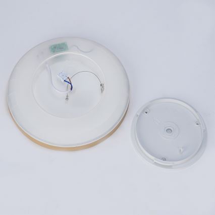 Brilagi - LED-Badezimmer-Deckenleuchte ULTRA SLIM LED/18W/230V Ø 30 cm gold IP54