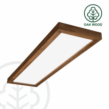 Brilagi - LED-Badezimmer-Deckenleuchte WOODY FRAME LED/40W/230V 120x30 cm IP44 Eiche/Kirsche