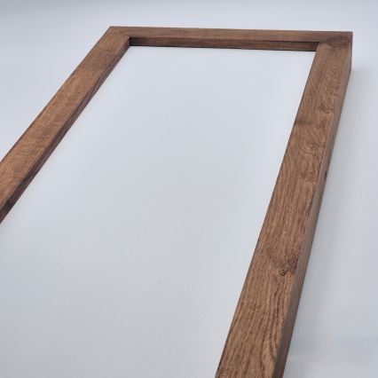 Brilagi - LED-Badezimmer-Deckenleuchte WOODY FRAME LED/40W/230V 120x30 cm IP44 Eiche/Kirsche