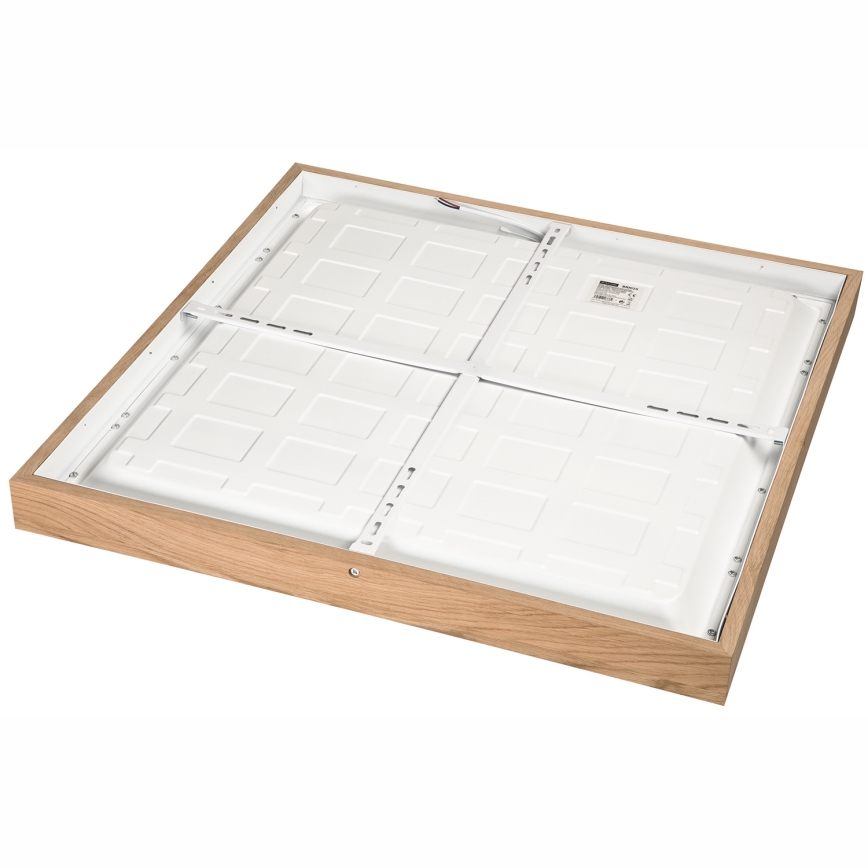 Brilagi - LED Badezimmer-Deckenleuchte WOODY FRAME LED/40W/230V 60x60 cm IP44 Eiche