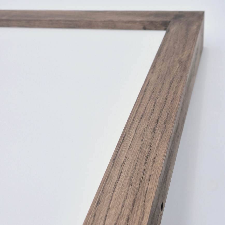 Brilagi - LED Badezimmer-Deckenleuchte WOODY FRAME LED/40W/230V 60x60 cm IP44 Eiche/Nussbaum