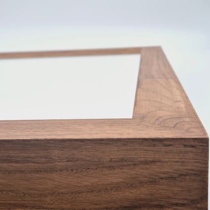 Brilagi - LED-Badezimmer-Deckenleuchte WOODY FRAME LED/40W/230V 60x60 cm IP44 Eiche/Kirsche