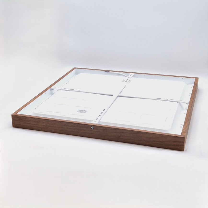 Brilagi - LED-Badezimmer-Deckenleuchte WOODY FRAME LED/40W/230V 60x60 cm IP44 Eiche/Kirsche