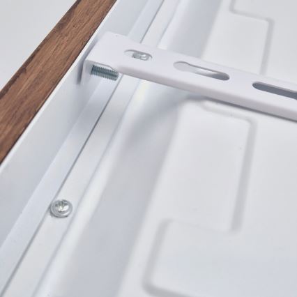 Brilagi - LED-Badezimmer-Deckenleuchte WOODY FRAME LED/40W/230V 60x60 cm IP44 Eiche/Kirsche