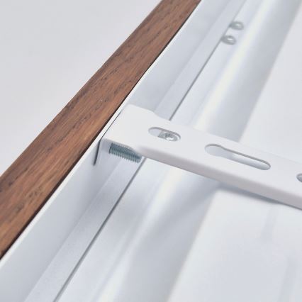 Brilagi - LED-Deckenleuchte für Badezimmer WOODY FRAME LED/50W/230V 120x30 cm IP44 Eiche/Kirsche