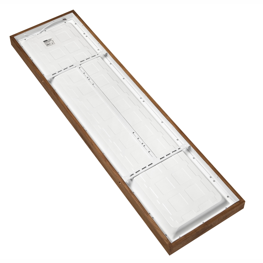 Brilagi - LED-Deckenleuchte für Badezimmer WOODY FRAME LED/50W/230V 120x30 cm IP44 Eiche/Kirsche