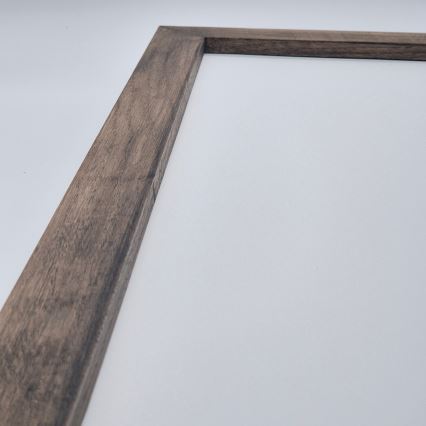 Brilagi - LED Badezimmer-Deckenleuchte WOODY FRAME LED/50W/230V 120x30 cm IP44 Eiche Nussbaum