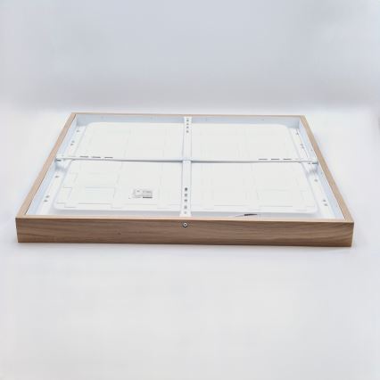 Brilagi - LED-Badezimmer-Deckenleuchte WOODY FRAME LED/50W/230V 60x60 cm IP44 Eiche