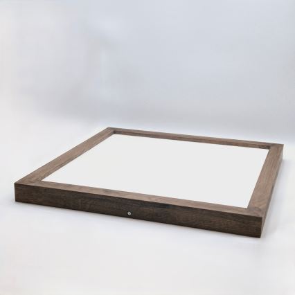 Brilagi - LED-Badezimmer-Deckenleuchte WOODY FRAME LED/50W/230V 60x60 cm IP44 Eiche Nussbaum