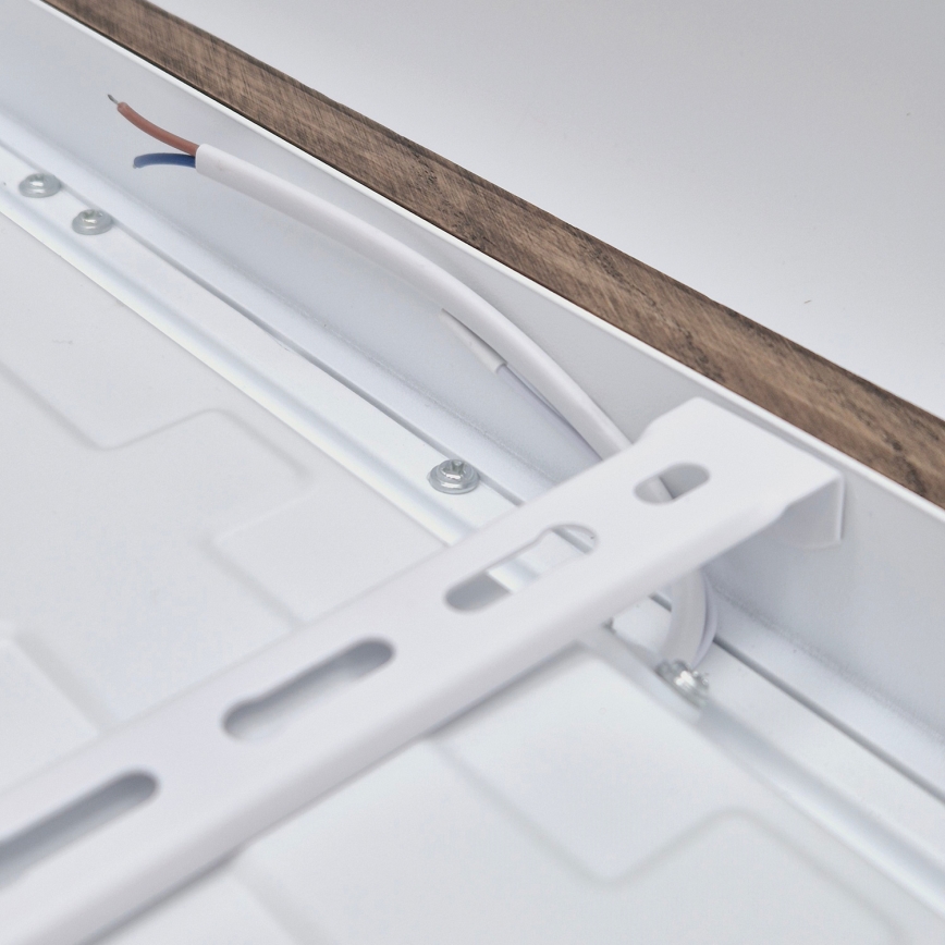 Brilagi - LED-Badezimmer-Deckenleuchte WOODY FRAME LED/50W/230V 60x60 cm IP44 Eiche Nussbaum